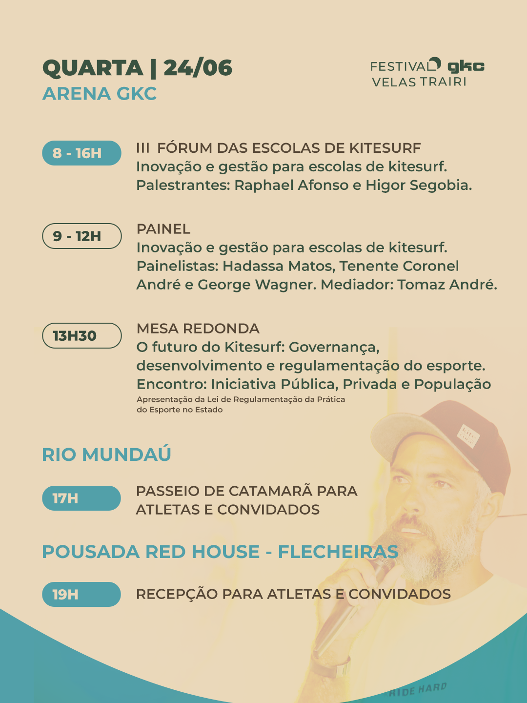 Programação Qua 24/06