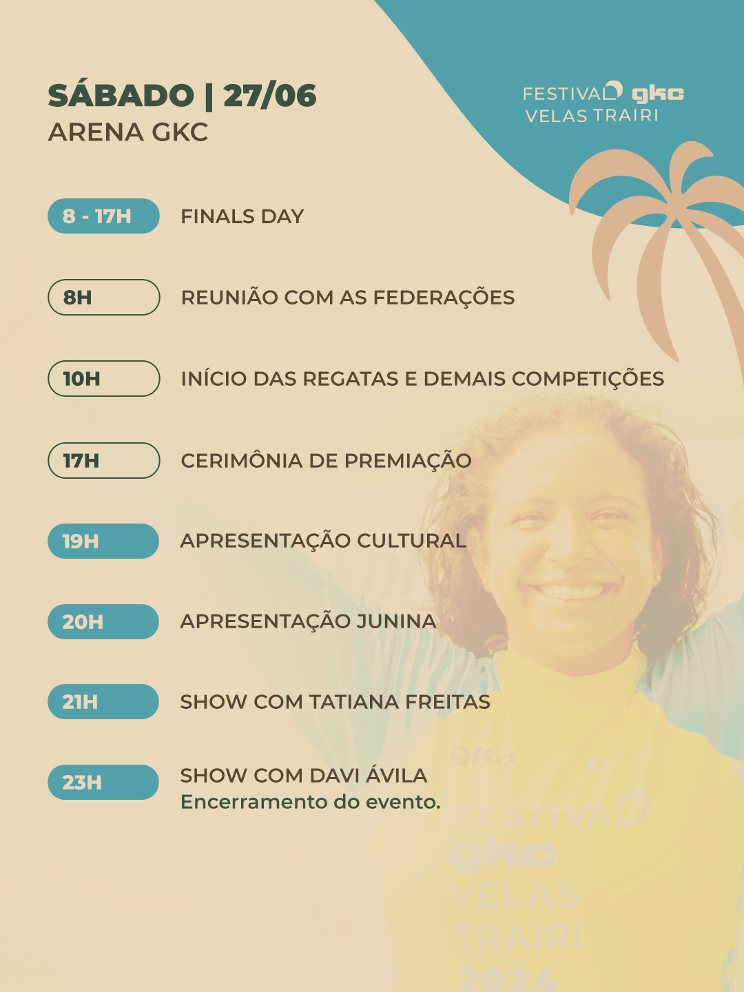 Programação Sáb 27/06